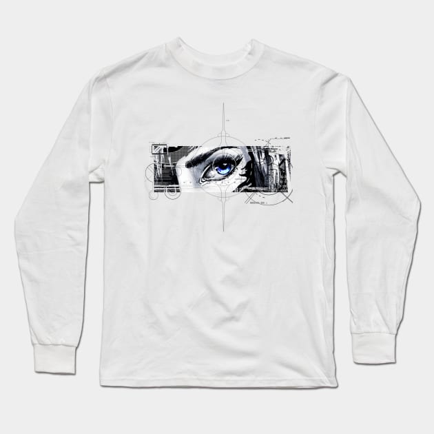 Dark tech Long Sleeve T-Shirt by akerly